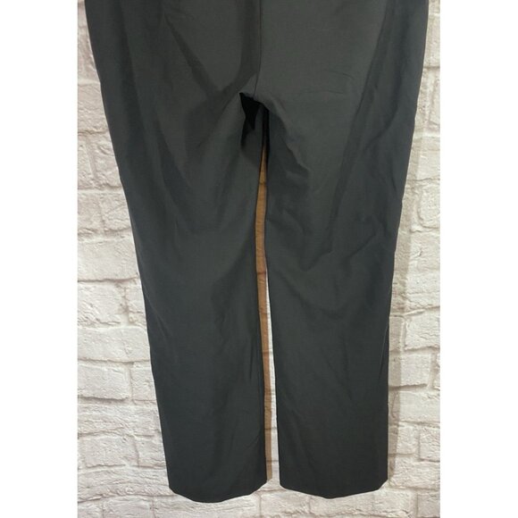 Banana Republic The Logan Fit Trouser Dress Pants Womens Size 8 Wool Black - Picture 7 of 11